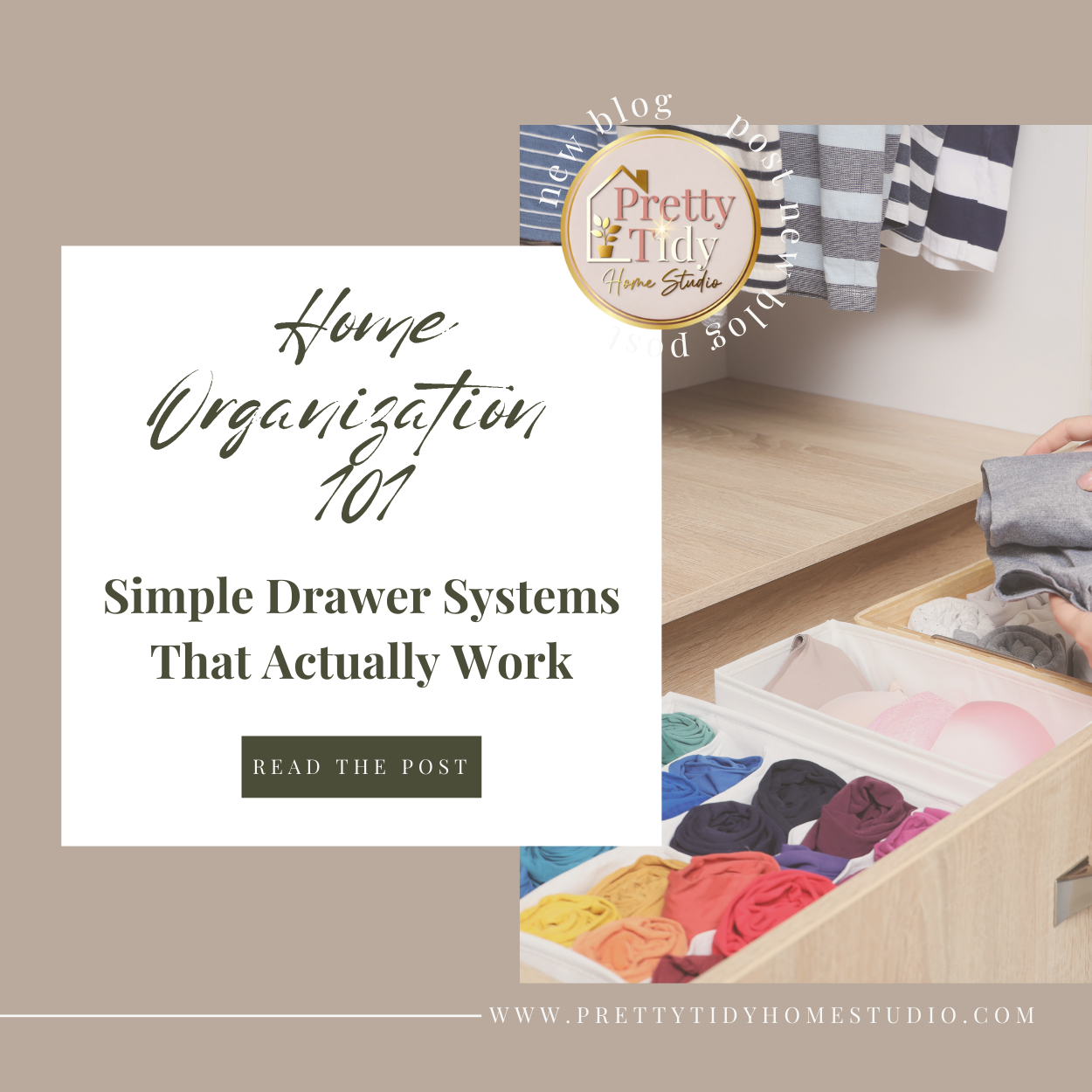 Home Organization 101: Simple Drawer Systems That Actually Work